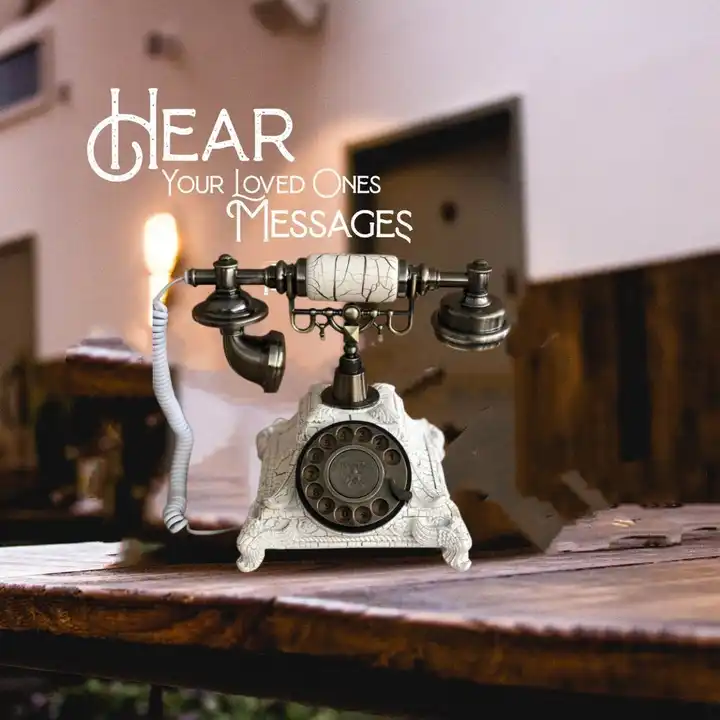 Wedding Audio Message Recorder Antique Telephone Brass Metal Corded Landline Rotary Retro audio guest books Phone