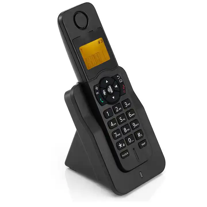 Analog Dect Phone Les Portable Land Line Wireless Cordless Telephone